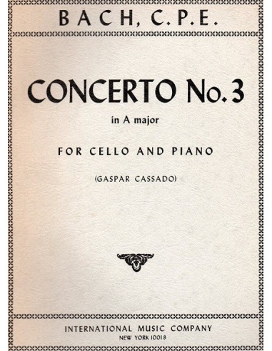 Bach Concerto N° 3 in La maggiore