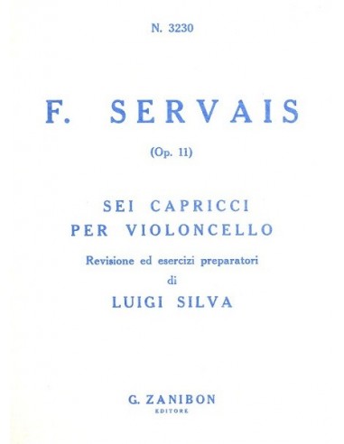 Servais 6 Capricci op. 11