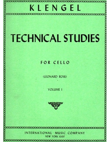 Klengel Technical studies Vol. 1°...