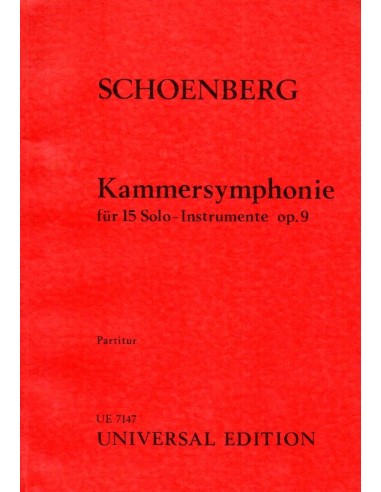 Schoenberg Kammersymphonie Op. 9...