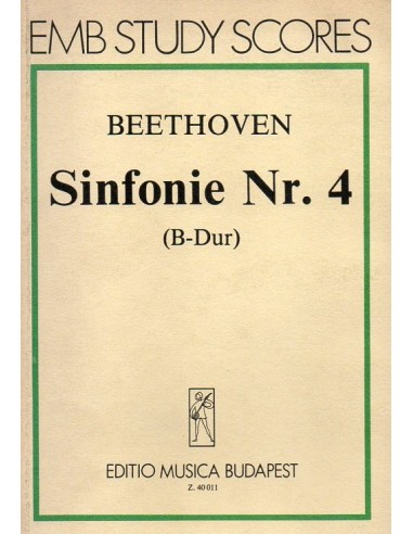 Beethoven Sinfonia N° 4 Partitura da...