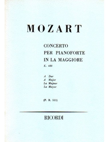 Mozart Concerto in LA Maggiore K 488...
