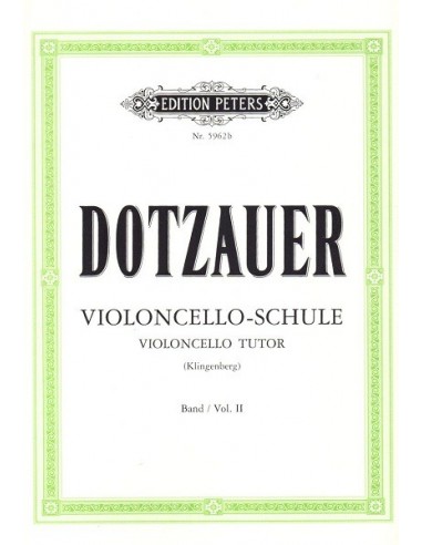 Dotzauer Metodo per violoncello vol. 2°