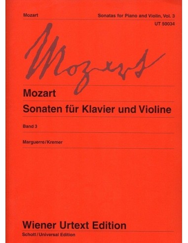 Mozart Sonate Vol. 3°