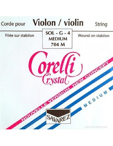 Corda Corelli Crystal per Violino 4° SOL