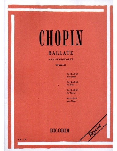 Chopin Ballate (Edizione Ricordi)
