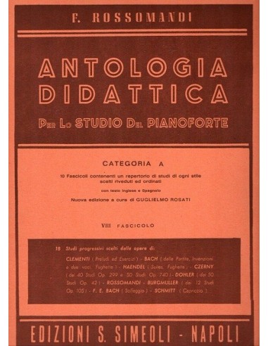 Rossomandi Antologia didattica Vol....