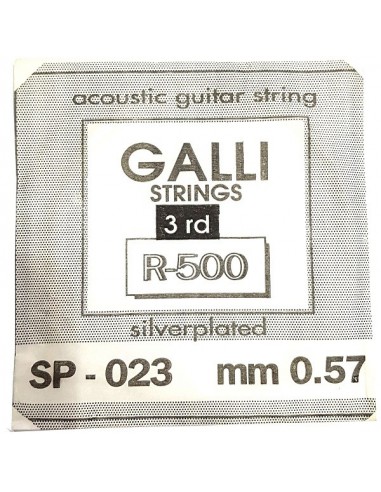 Corda Galli per chitarra acustica 3° SOL