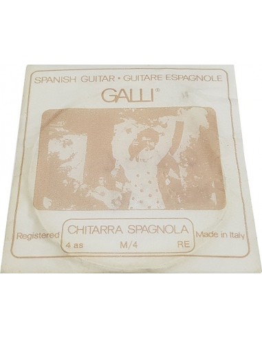 Corda Galli per chitarra spagnola 4° RE