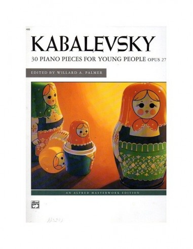 Kabalevski 30 pezzi four young people...