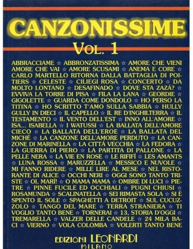 Canzonissime Vol. 1°