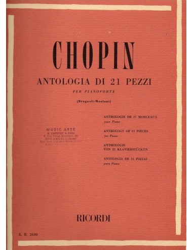 Chopin Antologia di 21 pezzi