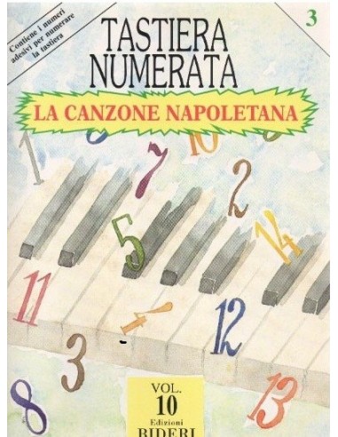 Tastiera Numerata Napoli Vol. 10°...