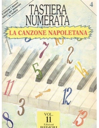 Tastiera Numerata Napoli Vol. 11...