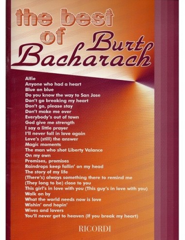 The best of Burth Bacharach