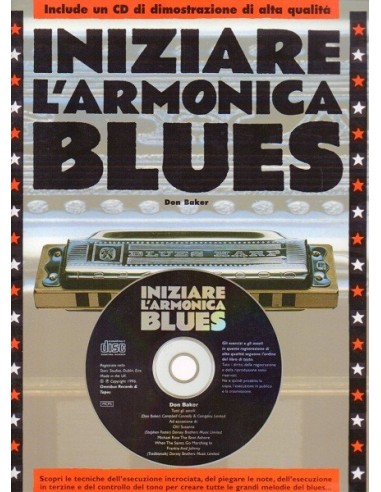 Baker Iniziare l'armonica blues con CD