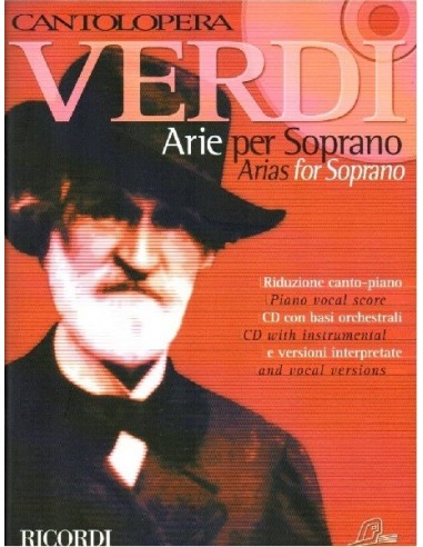 Verdi Arie per Soprano con CD per...