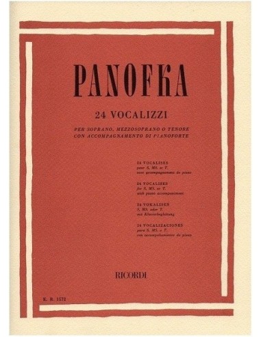 Panofka 24 Vocalizzi Op. 81 (Per...