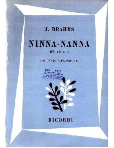 Brahms Ninna nanna Op. 49 N° 4 (Canto...