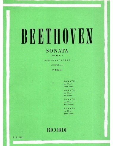 Beethoven Sonata op. 10 N° 1 per...