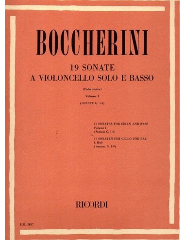 Boccherini 19 sonate per violoncello...