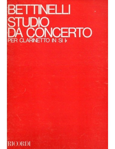 Bettinelli Studio da Concerto per...