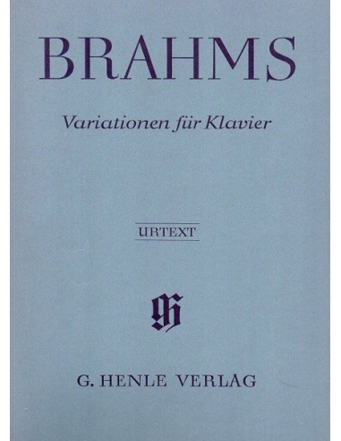 Brahms Variazioni per pianoforte...