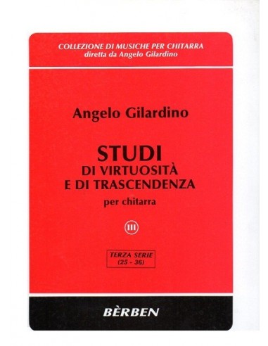 Gilardino Studi di virtuosità e...