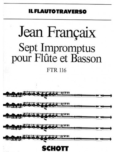 Francaix Sept Improptus Op. 116 per...