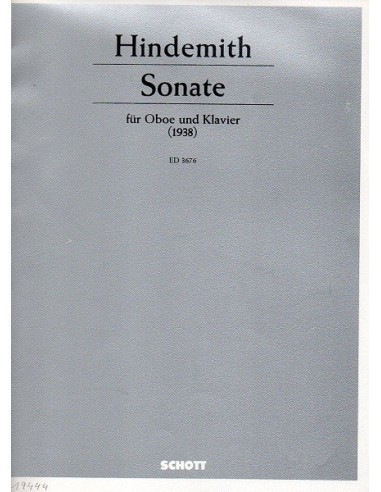 Hindemith Sonata 1938 per Oboe e...