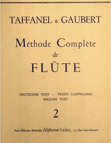 Taffanel & Gaubert Metodo completo 2°...