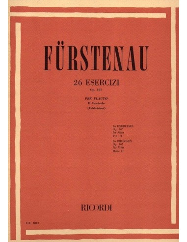 Furstenau 26 esercizi Op. 107 Vol. 2°