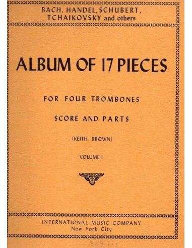 Album di 17 pezzi per 4 Tromboni Vol. 1