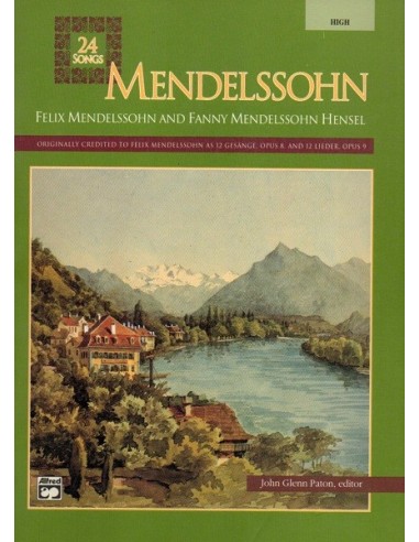 Mendelssohn 24 Songs per Canto e...