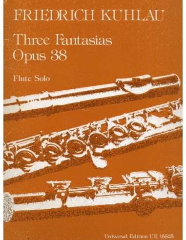 Kuhlau 03 Fantasie Op. 38 per Flauto...