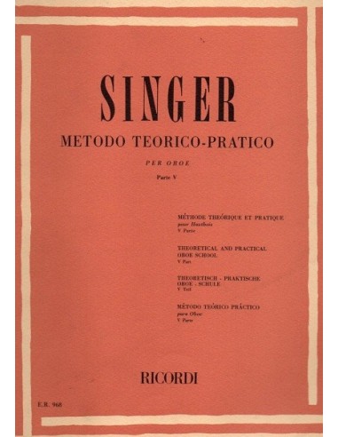 Singer Metodo Teorico e pratico Parte...