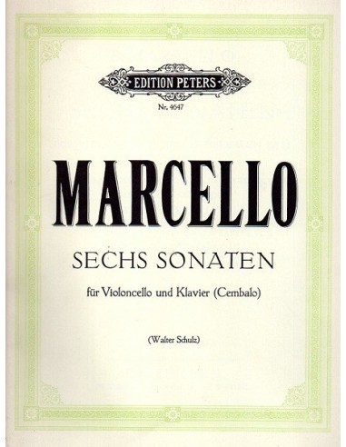 Marcello 06 Sonate per Violoncello
