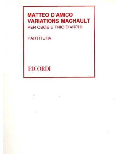 D'Amico Variations Machault