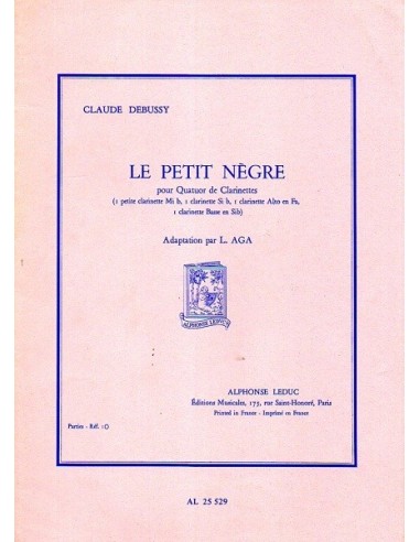 Debussy Le petit negre per quattro...
