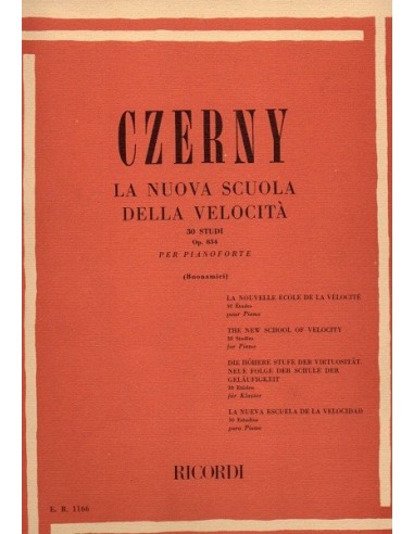 Czerny  30 Studi Op. 834 La nuova...