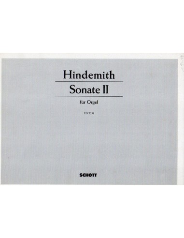Hindemith Sonate II per Organo