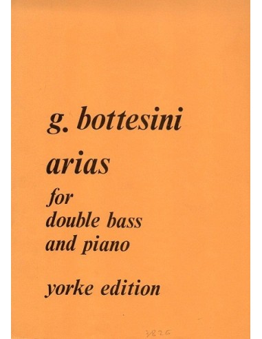 Bottesini Arias for double bass and...