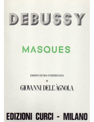 Debussy Masques per pianoforte