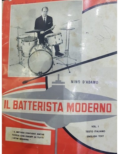 D'Adamo il batterista moderno Vol. 1°...