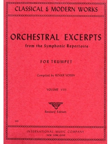 Orchestral Excerpts per Tromba Vol. 8°