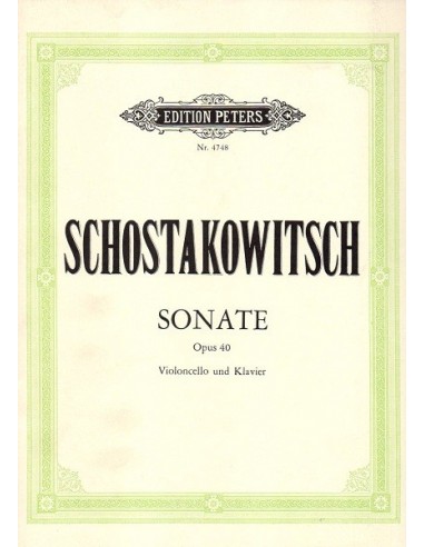 Schostakowitsh Sonata in Re Minore...