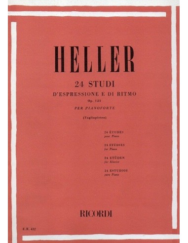 Heller 24 Studi Op. 125 di...