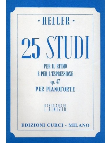 Heller 25 Studi Op. 47 per il ritmo e...