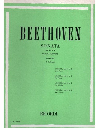 Beethoven Sonata op. 10 N° 2