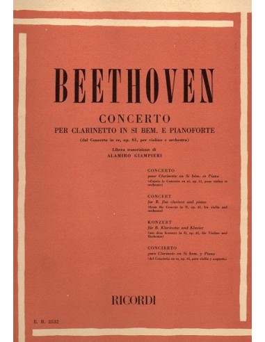 Beethoven Concerto Op. 61 in Re